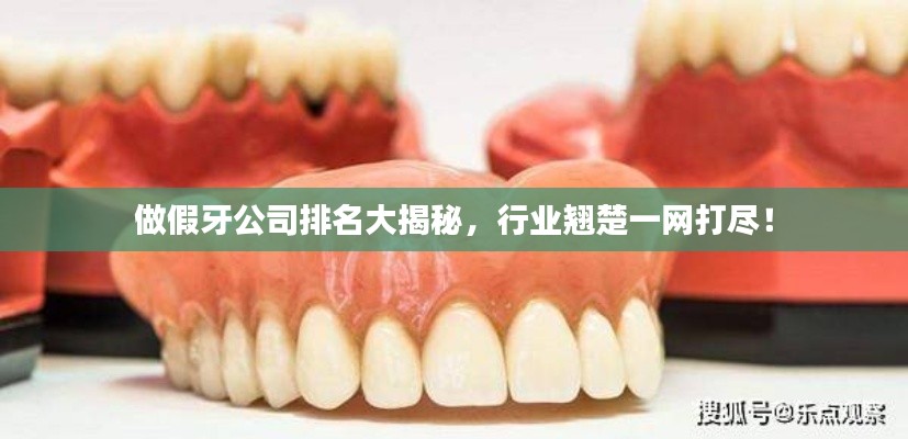 做假牙公司排名大揭秘,行业翘楚一网打尽!